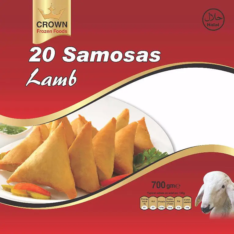 Crown Lamb Samosa 20pcs. - Master