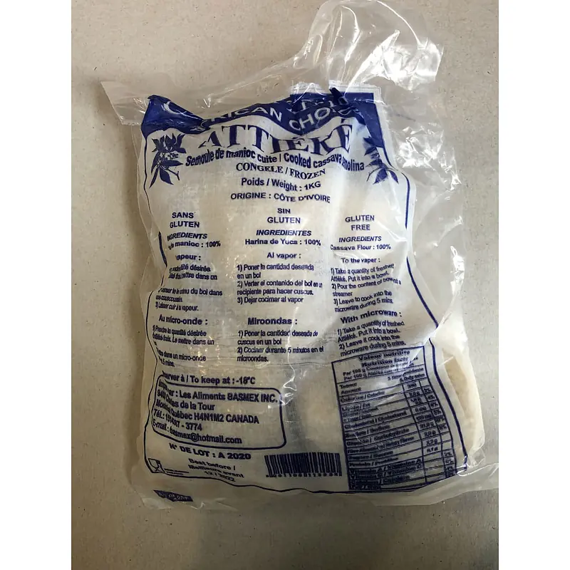 Attieke frozen Per kg. - Master