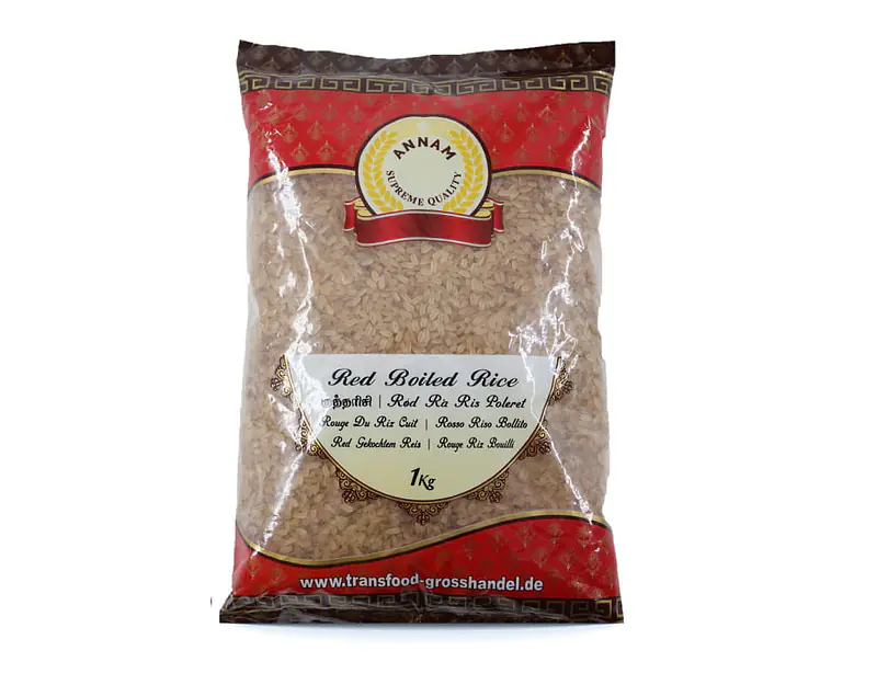 Annam Red Boiled Matta Rice 1kg. - Master