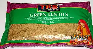 Trs green lentils 2kg - Master