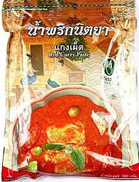 Nittaya Red Curry Paste 500g - Master