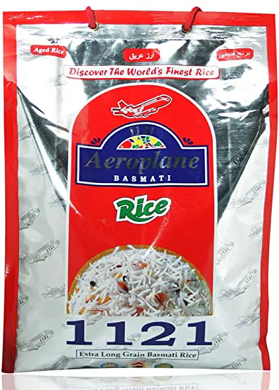 Simran 1121 Basmati Rice 5kg. - Master