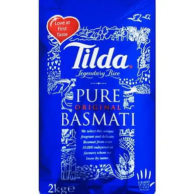 Tilda Basmati Rice 2Kg - Master
