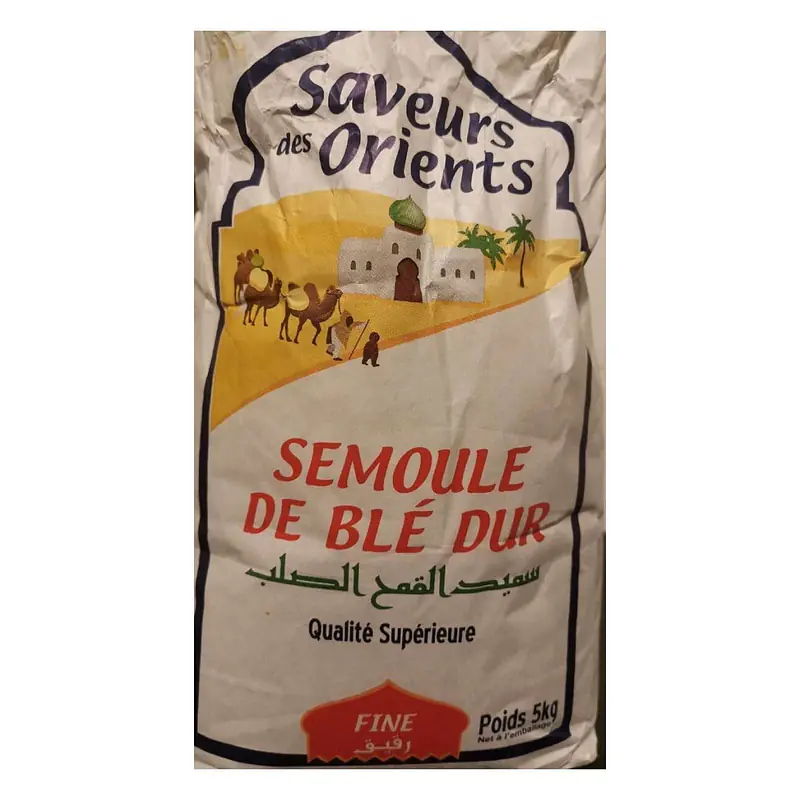 Semoule de ble dur 5kg. - Master