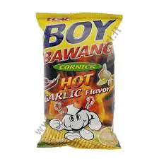 Boy Snack Mais Hot Garlic - Master