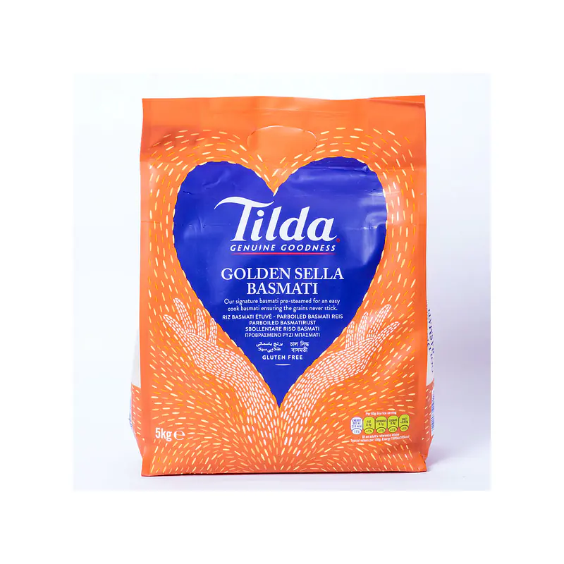Tilda Golden Sella Rice 5kg. - Master