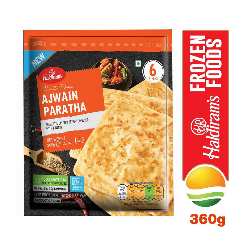 HR Ajwain Paratha 360g - Master