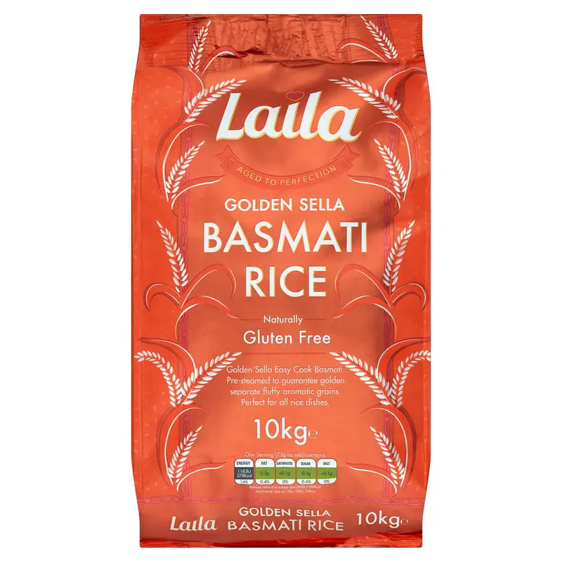 Laila Sella Basmati Rice 10kg. - Master