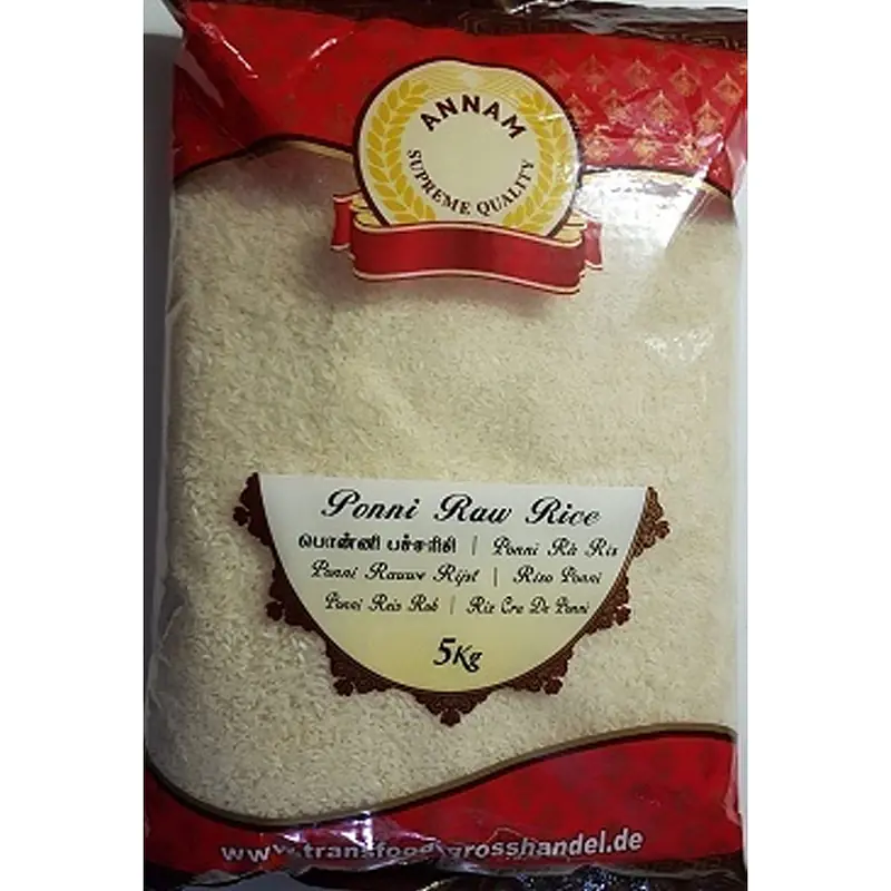 Annam Ponni Raw Rice 5KG - Master