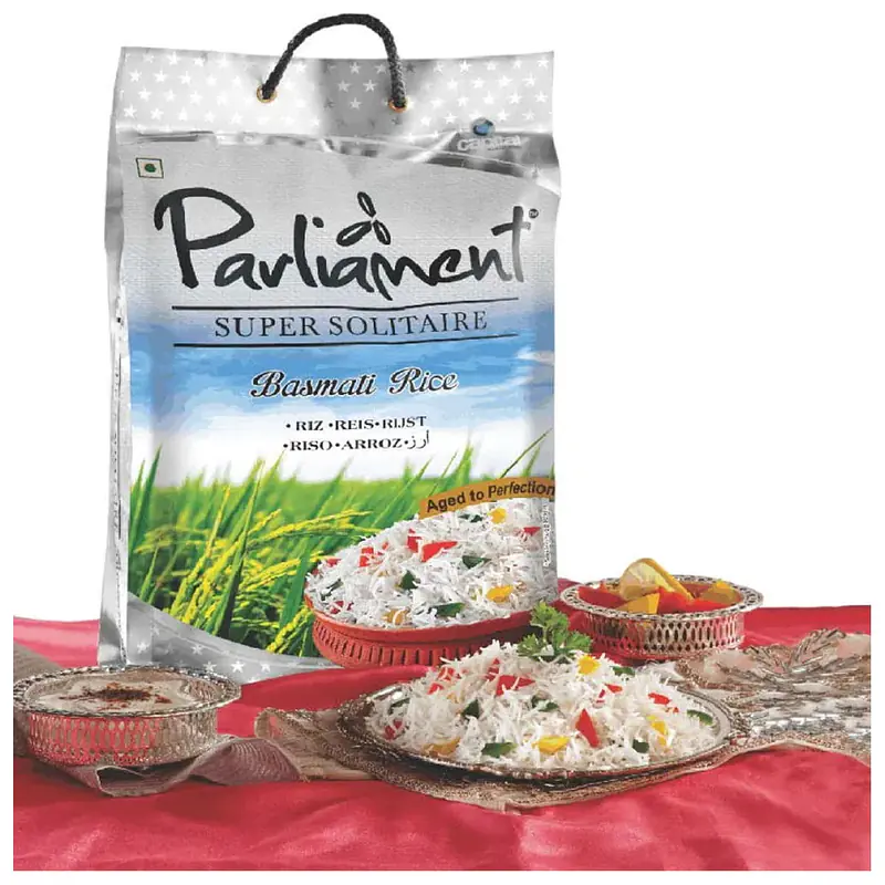 Parliament Solitaire  Basmati Rice 5kg - Master