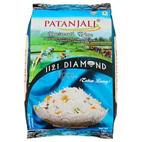 Patanjali 1121 Diamond Basmati Rice 5kg - Master