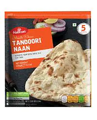 HR Tandoori Garlic Naan 1.2kg. 15pc. - Master