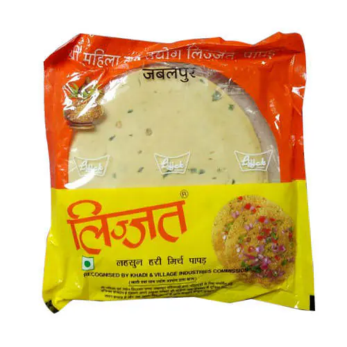 Lijjat Green Chilli Papad - Master