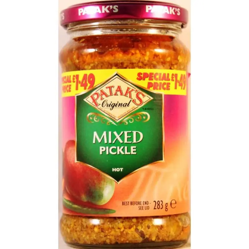 Patak Mixed Pickle 283g - Master