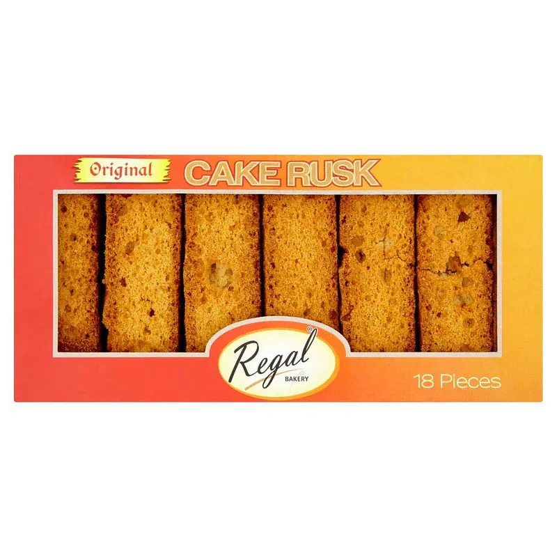 Regal original cake rusk 18 pieces - Master