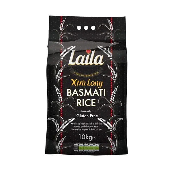 Laila Xtra Long Basmati Rice 10kg. - Master