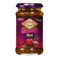 Patak Curry Paste Hot 284g - Master