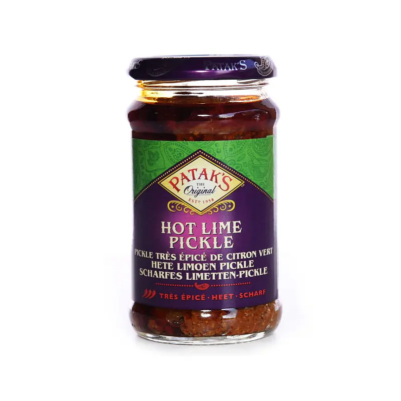 Patak Lime Pickle Hot 283g - Master