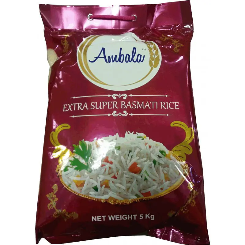 Ambala Basmati Rice 5kg - Master