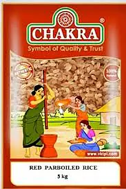Chakra Red Raw Rice 5kg. - Master