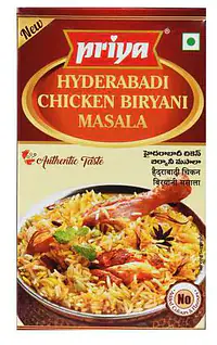 PR Hyderabadi Chicken briyani Masala 50 - Master