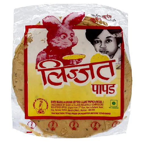 Lijjat Papad Jeera 200g - Master