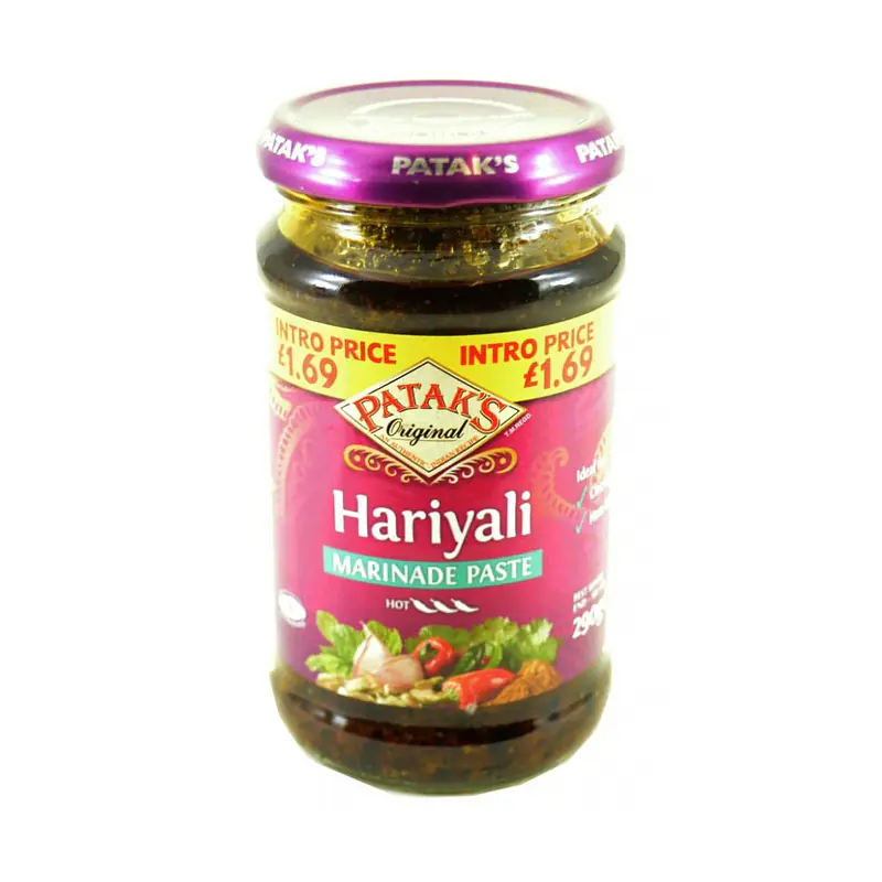 Patak Hariyali Marinade Paste 284g - Master