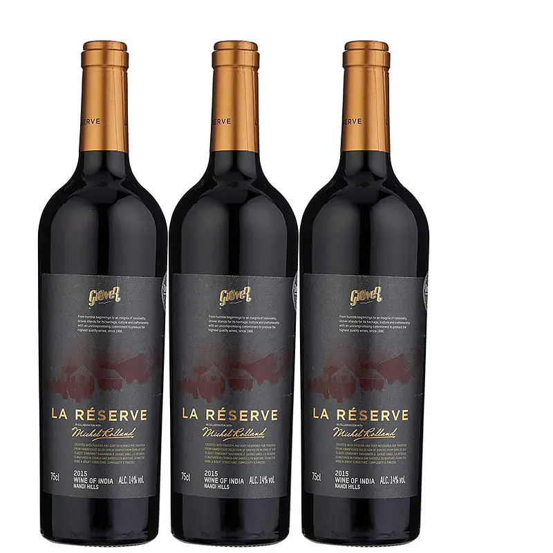 Grover Shiraz Red Wine 75cl - Master