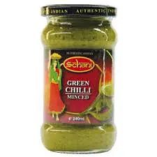 Schani Green Chilli Minced 240ml - Master