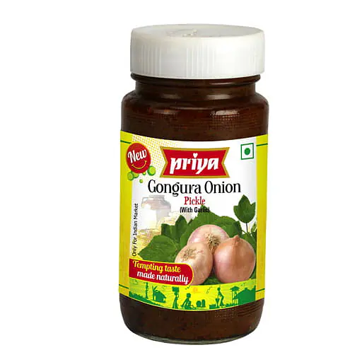 Priya Gongura Onion Pickle 300g - Master