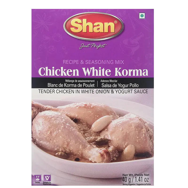 Shan Chicken White Korma 40g - Master