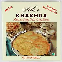 Seths Methi Khakhra 200g - Master