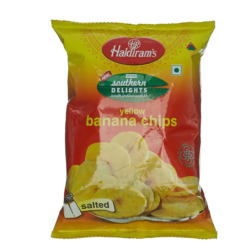 Haldiram Banana Chips Salted 180g - Master