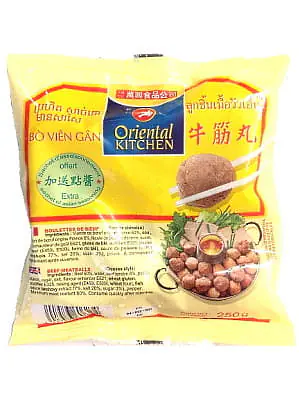 Oriental  Kitchen Meatball 250g - Master