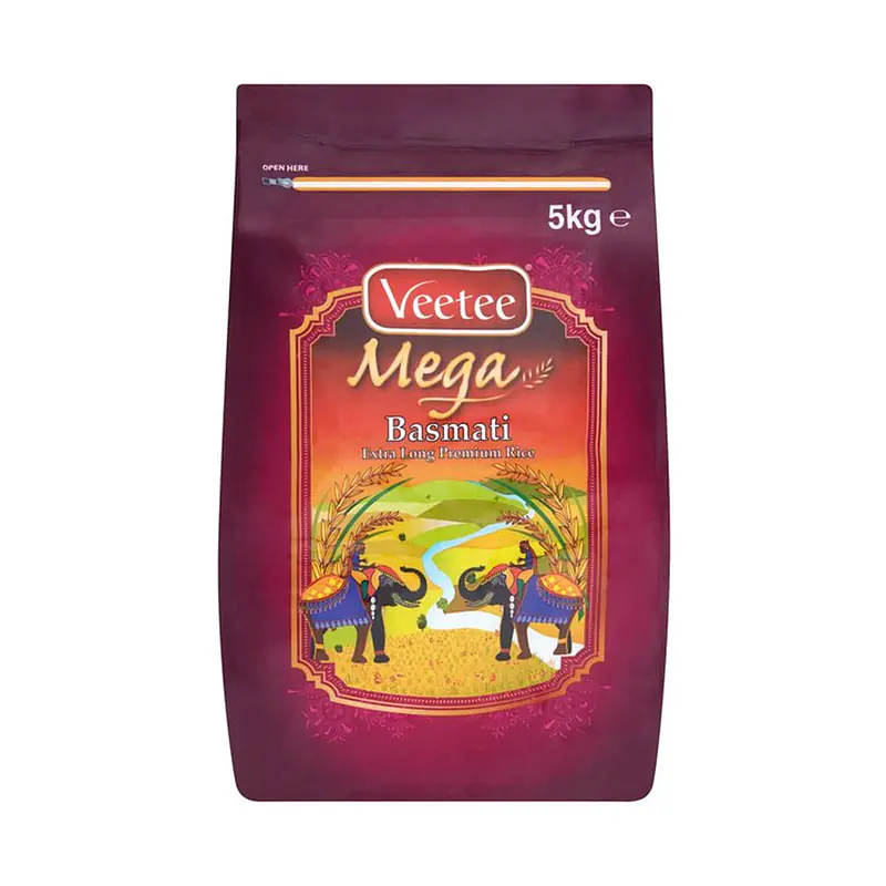 Veetee Ex Long Basmati Rice 5kg. - Master