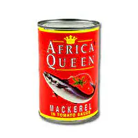 Africa Queen Mackerel Tomato Sauce 425g - Master