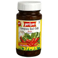 Priya Gongura Red Chilli pickle 300g - Master
