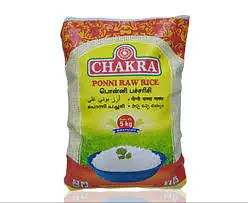 Chakra Ponni Raw Rice 5kg - Master
