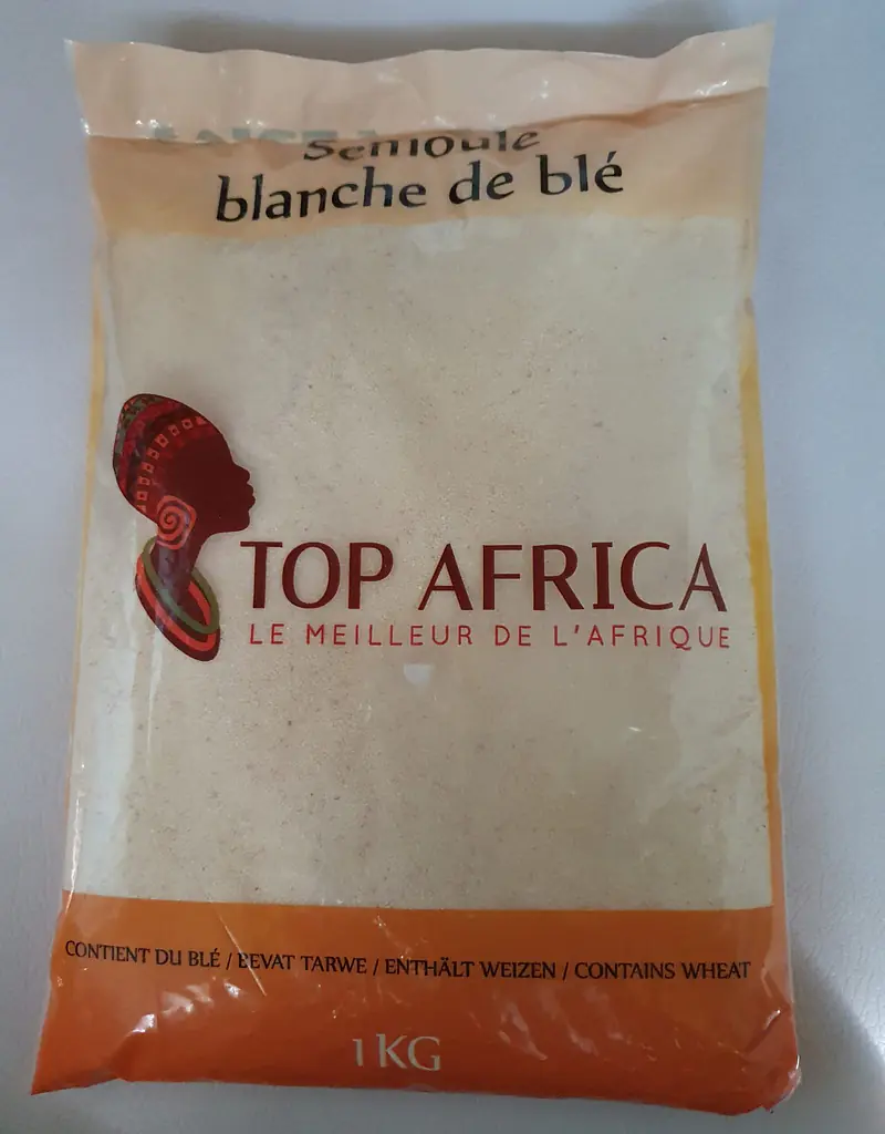 Top Africa Semoule Blanche 1kg - Master