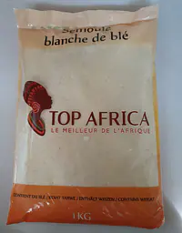 Top Africa Semoule Blanche 1kg - Master