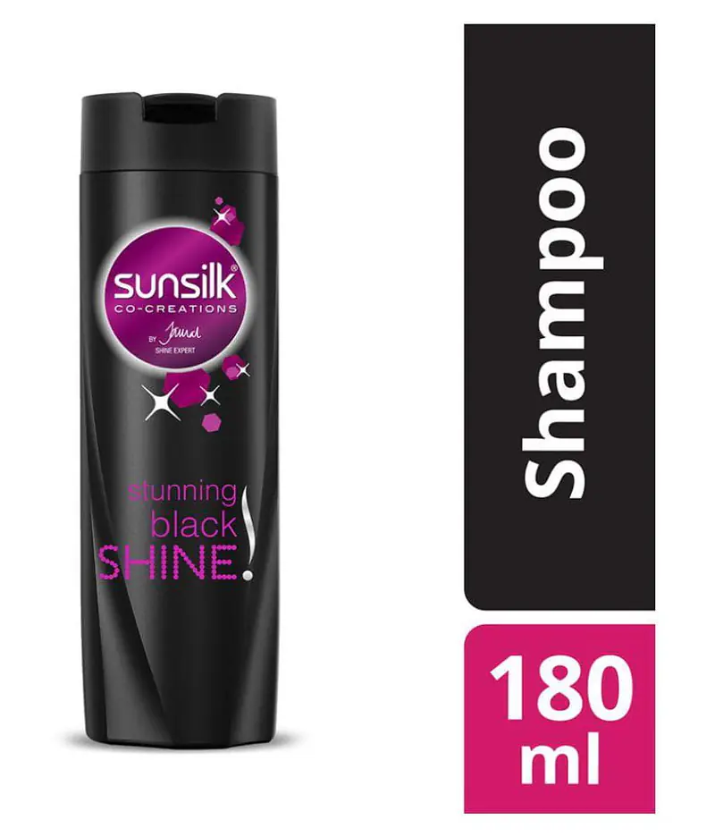 Sunsilk Black Shine Shampoo 180ml - Master