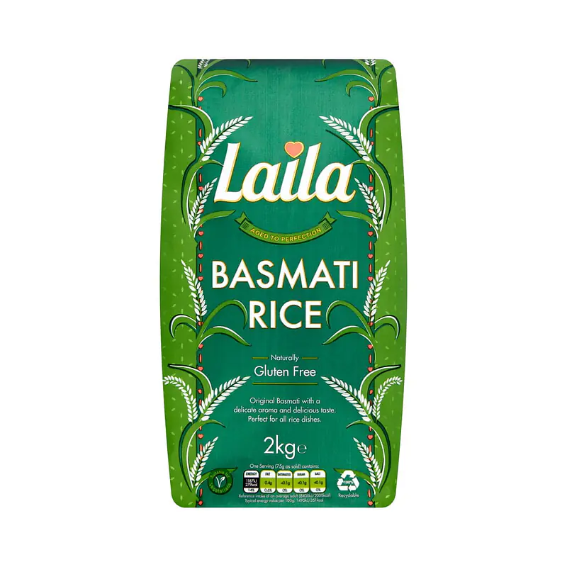 Laila Basmati Rice 2kg. - Master