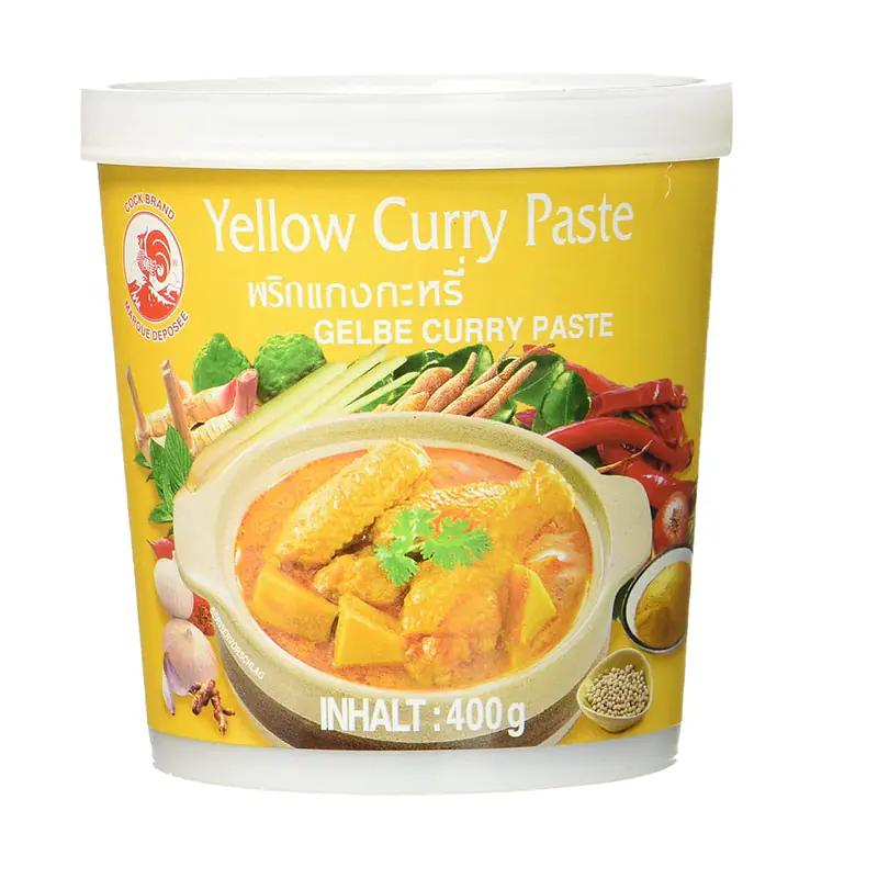 Cock Yellow Curry Paste 400g - Master