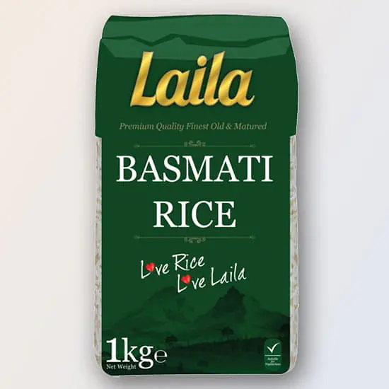 Laila Basmati Rice 1Kg - Master