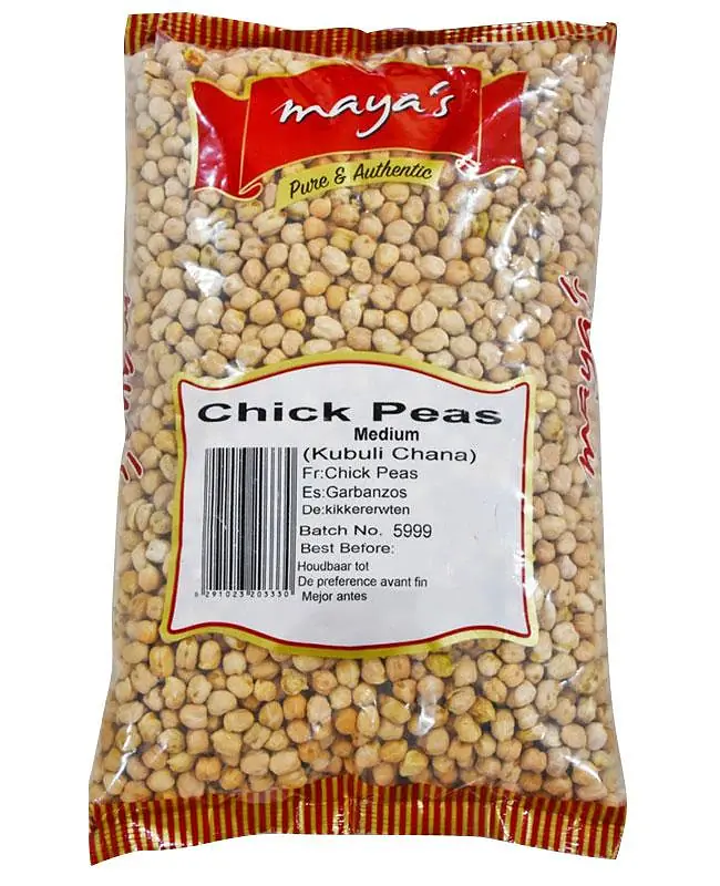Maya White Chick Peas 2kg. - Master