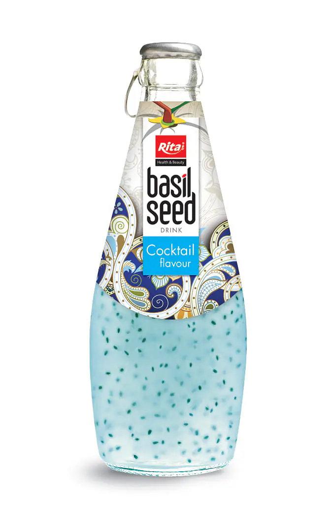 Basil Seed Drink Cocktail 290 ml. - Master
