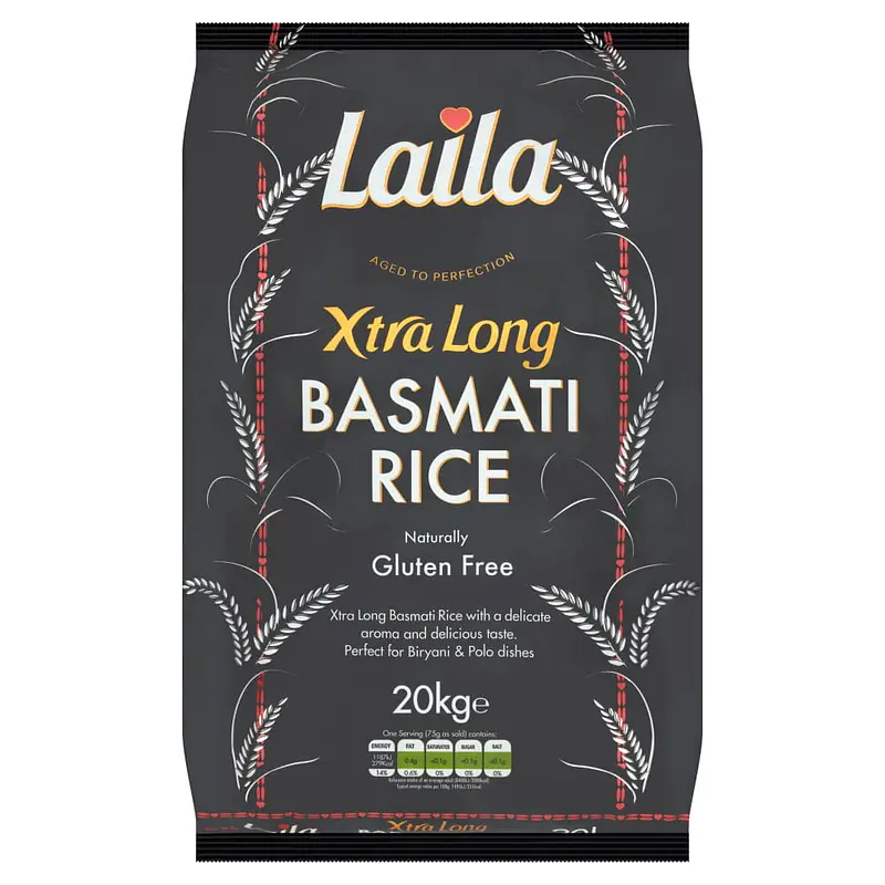 Laila Extra Long Basmati 20kg - Master