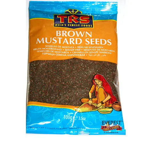 TRS Mustard Seeds Brown 100g - Master