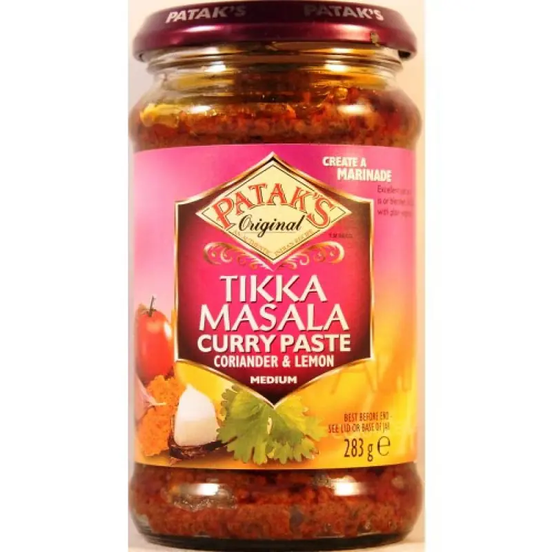 Patak Tikka Curry Paste 284g - Master