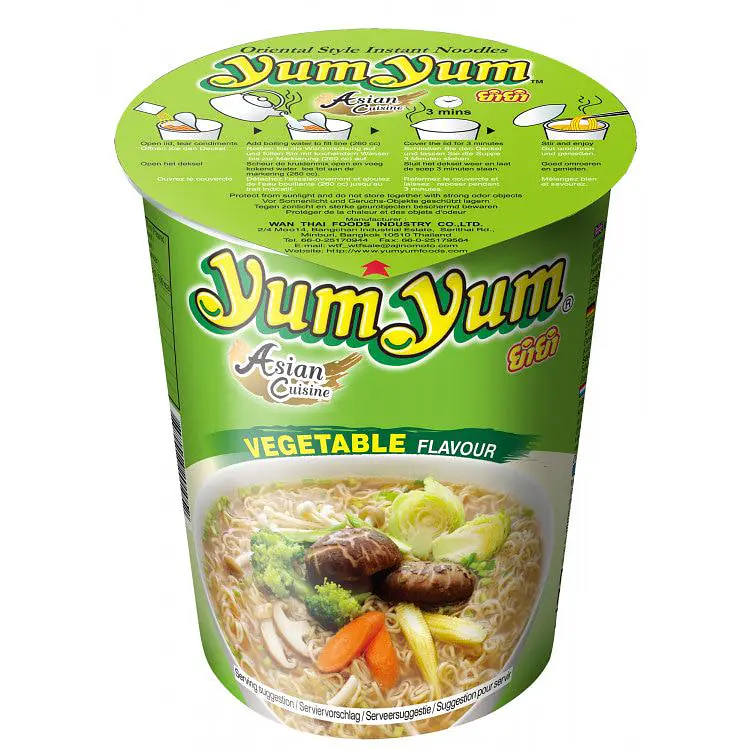 Yum Vegetable Cup Noodle 70g - Master